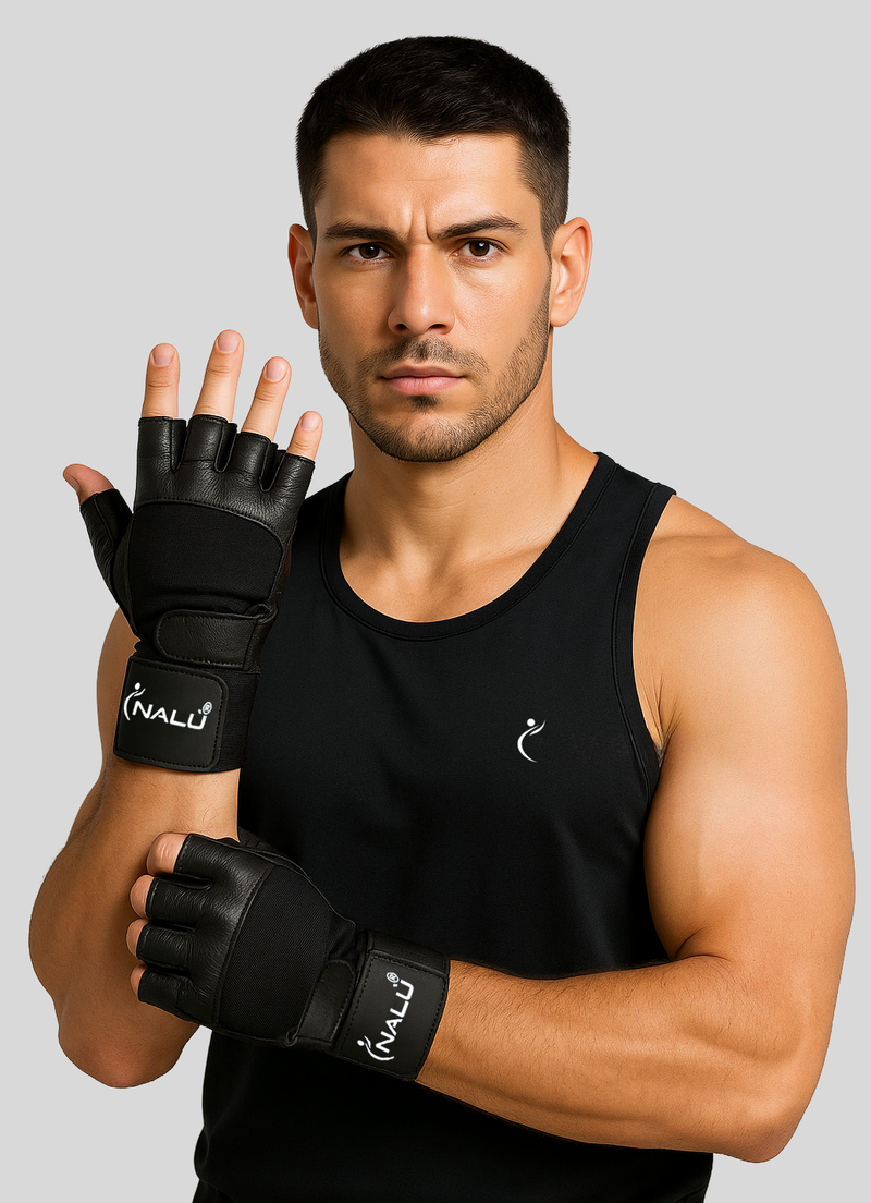 Guantes Spandex con Muñequera